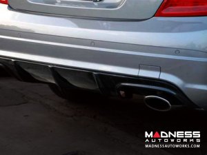 Mercedes-Benz W204 C63 AMG Rear Bumper Lip - Carbon Fiber Mercedes-Benz W204 C63 AMG Rear Bumper Lip - Carbon Fiber